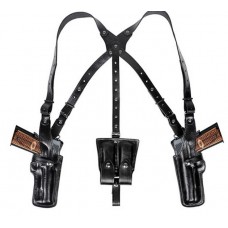 Double Gun Vertical Draw Holster