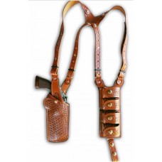 Vertical Double Shoulder Quad Holster